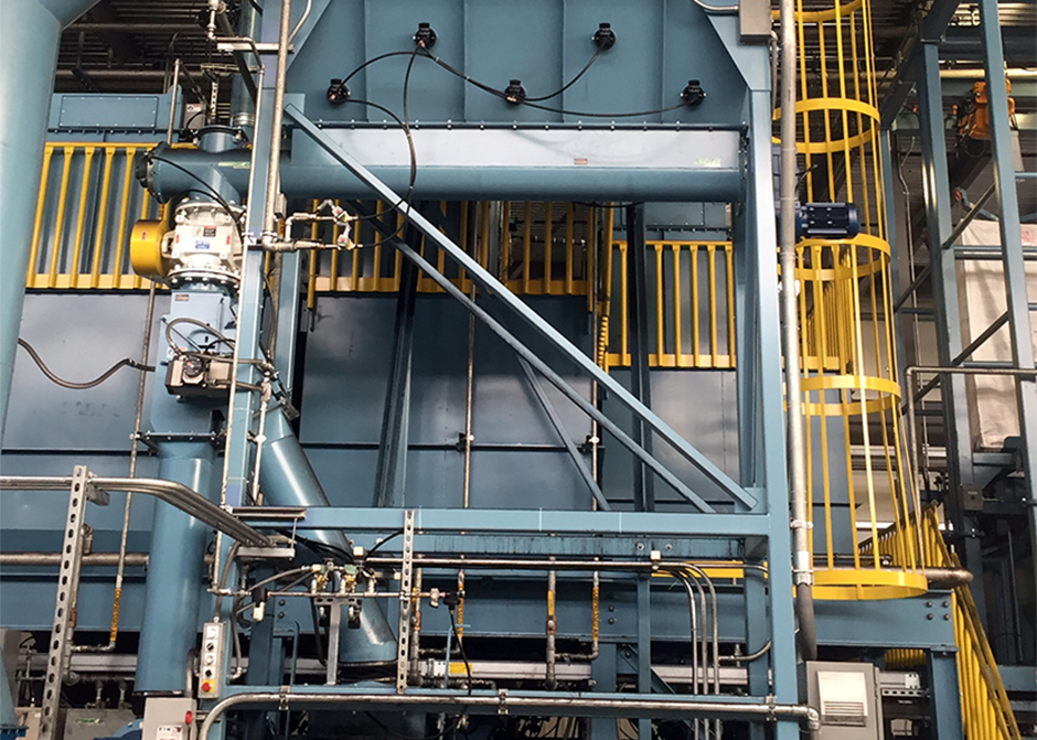 Modu-Kleen™ dust collection system handling carbon black from rubber mixers